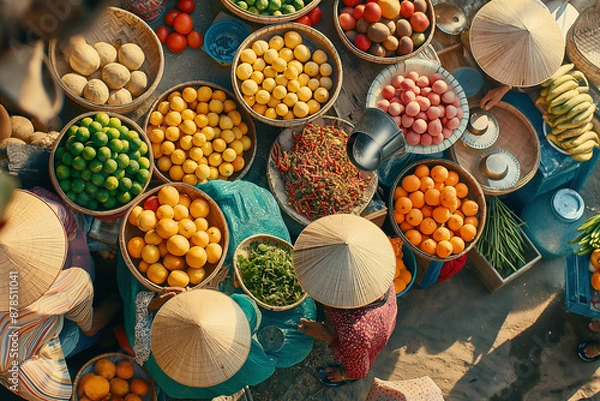 Fototapeta Discover the Essence of Real Travel Adventures