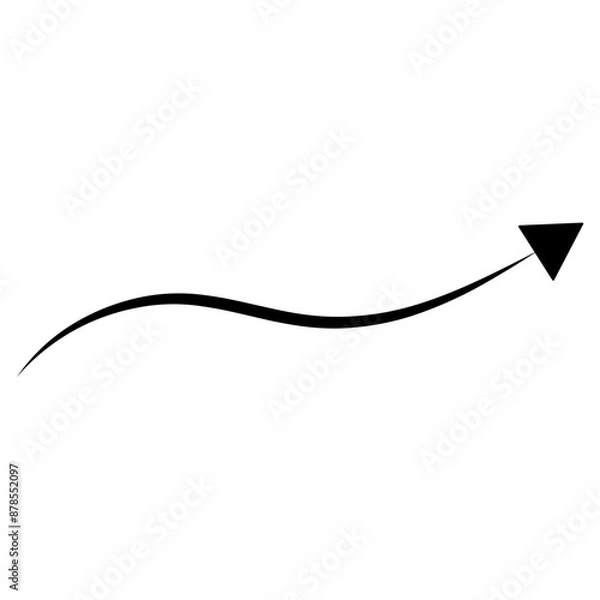 Fototapeta Arrow Hand Draw