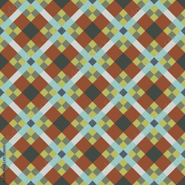 Fototapeta Geometric seamless pattern