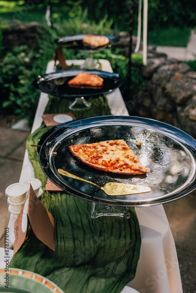 Fototapeta pizza buffet