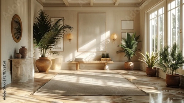 Obraz Gallery wall poster mockup