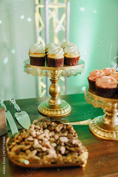 Fototapeta cake on a table