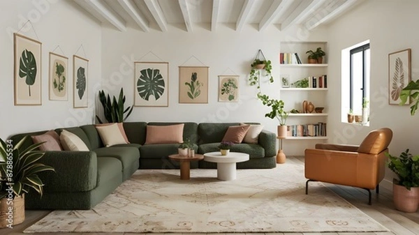 Fototapeta modern living room