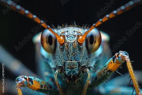 Fototapeta Macro Photography of a Colorful Beetle