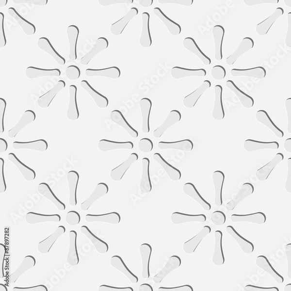 Fototapeta Seamless Flowers Pattern. 