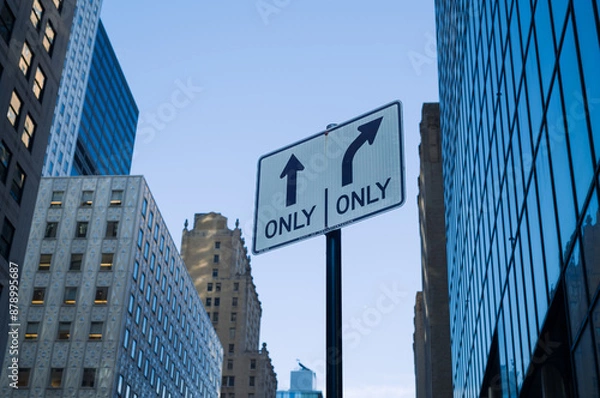 Obraz マンハッタンのサイン