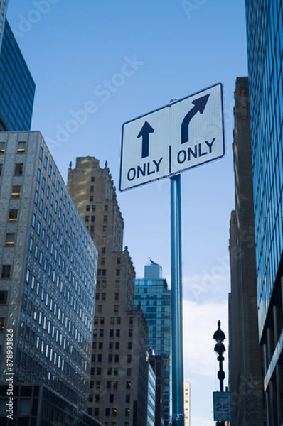 Obraz マンハッタンのサイン