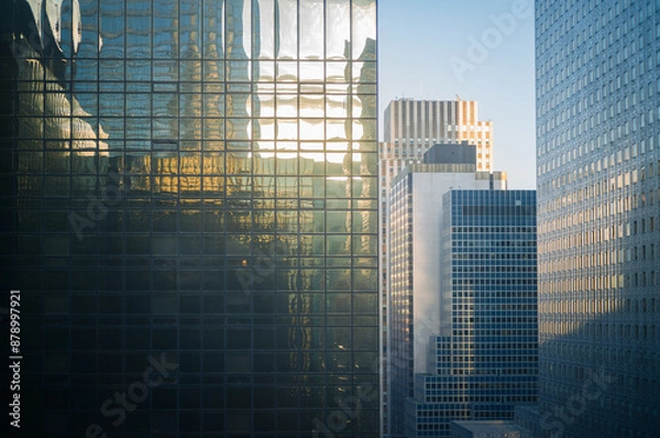 Obraz ニューヨークのビル街