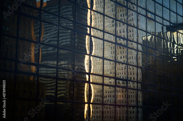 Obraz ニューヨークのビル街