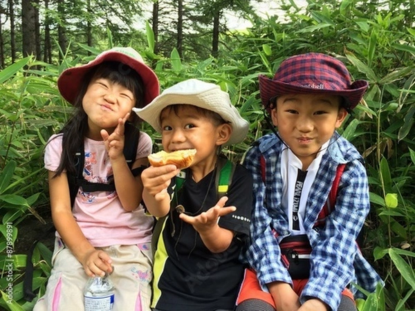 Obraz 仲良し 遠足