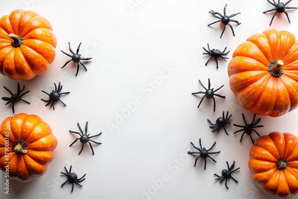 Obraz halloween pumpkin background