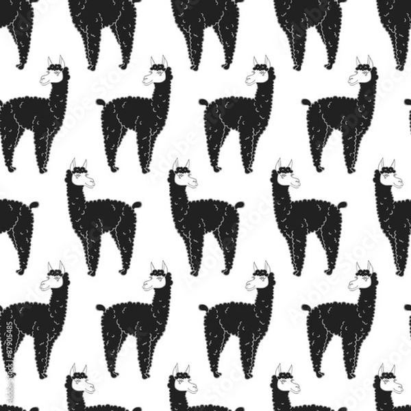 Obraz 092 lama pattern 01