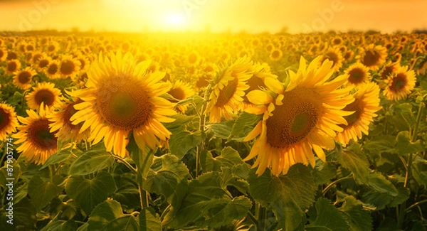 Obraz Słoneczniki słoneczne