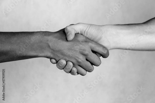 Obraz Handshake between friends