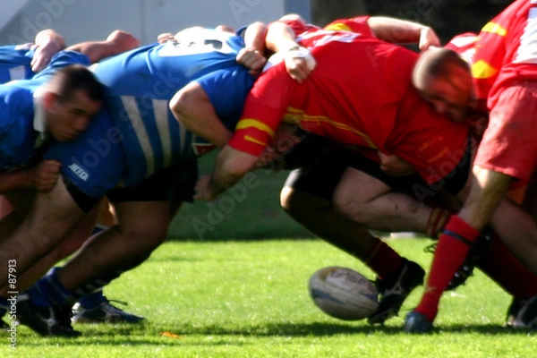 Obraz Rugby Mélée