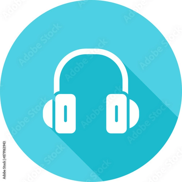 Fototapeta Headset Vector Icon