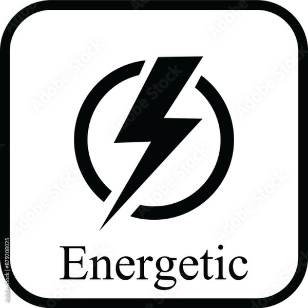 Obraz Energetic icon