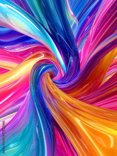 Fototapeta カラフルで抽象的な背景