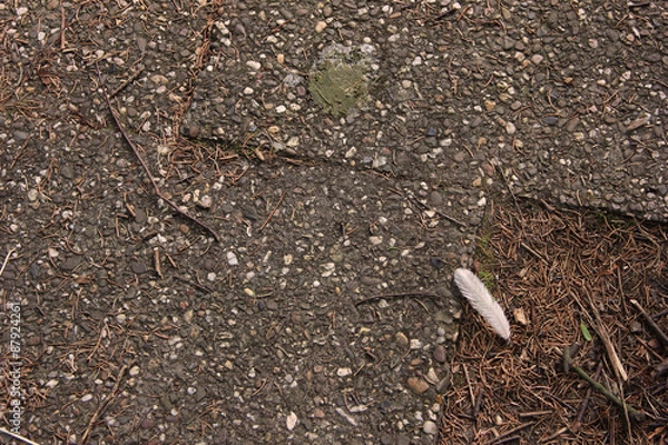 Obraz Brown concrete tiles