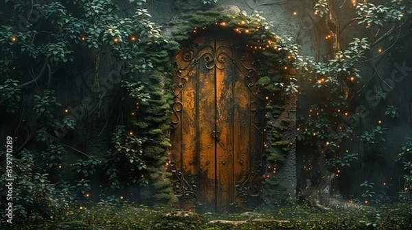 Obraz Enchanted Forest Doorway