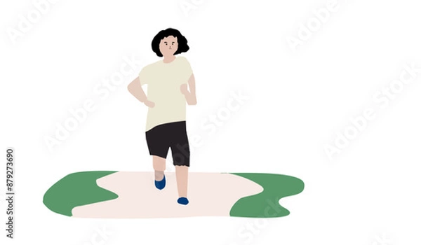 Fototapeta ジョギング