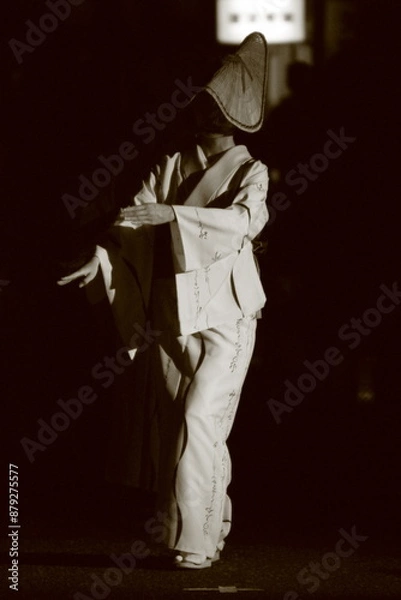 Fototapeta 小唄踊り　盆踊り