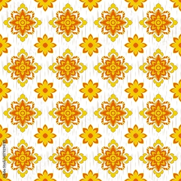 Obraz seamless pattern with flowers