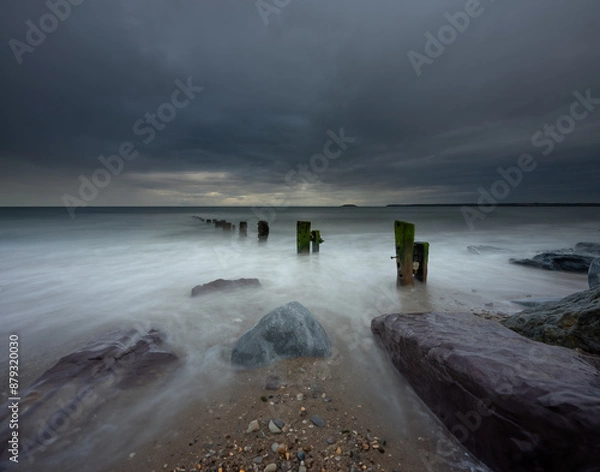 Obraz Youghal Strand Groynes