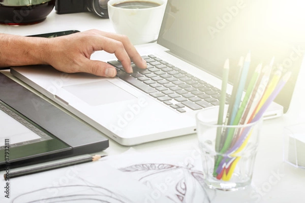 Obraz designer at work