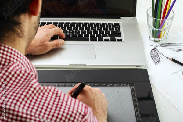 Obraz designer at work