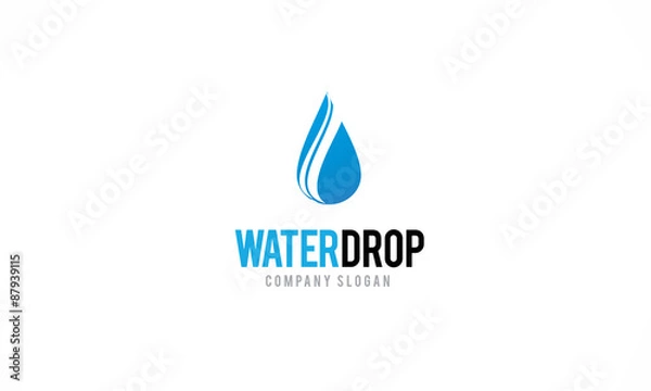 Fototapeta logo WaterDrop