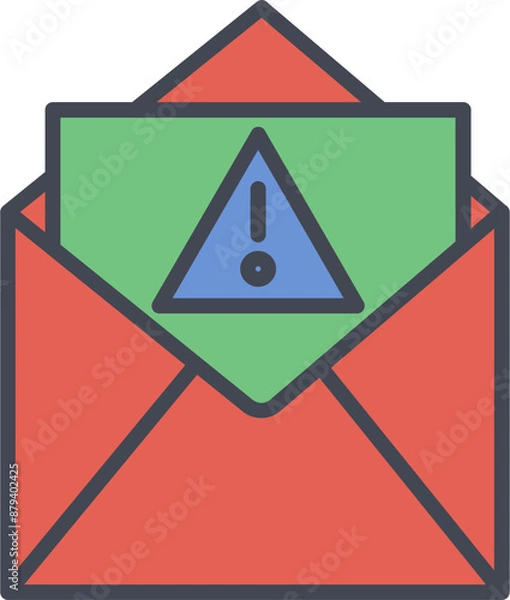 Fototapeta Spam Vector Icon