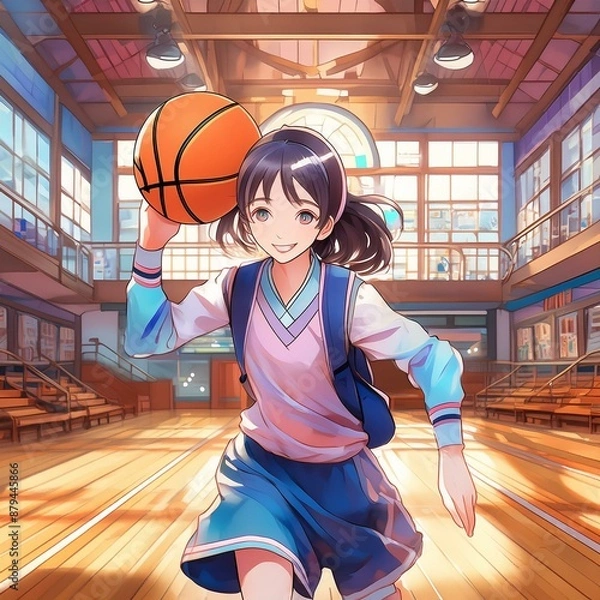 Obraz バスケやろうぜ！