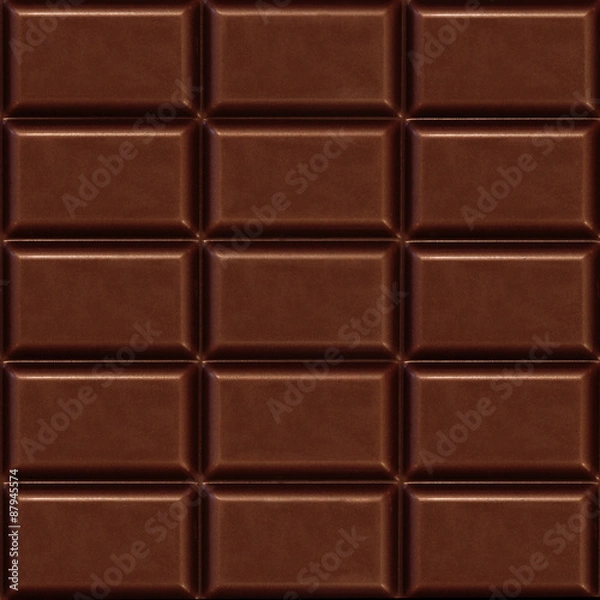 Obraz Carreaux de chocolat
