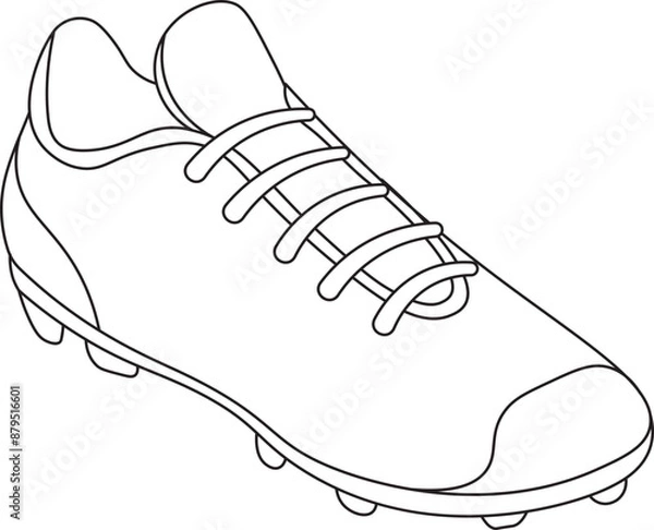 Fototapeta Soccer cleat