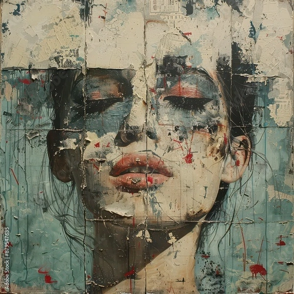 Obraz graffiti on the wall