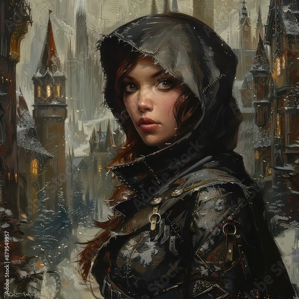 Obraz portrait of a person in a carnival