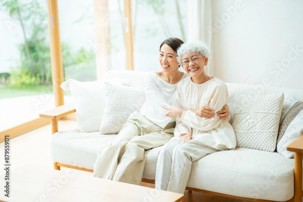 Fototapeta 高齢者介護イメージ