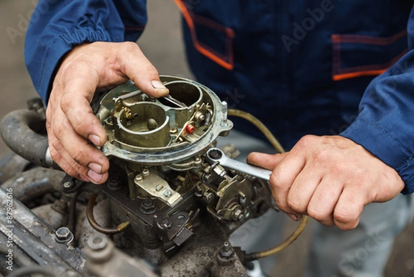 Obraz Mechanics hands