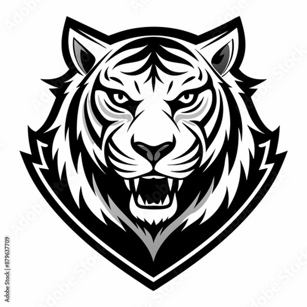 Obraz tiger vector and illustration