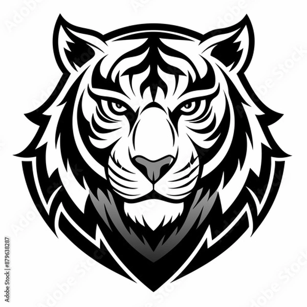Obraz tiger vector and illustration