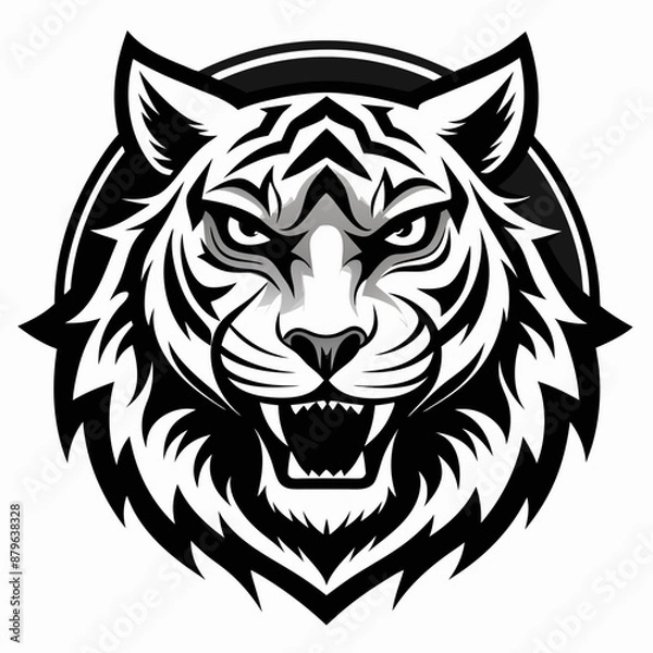 Obraz tiger vector and illustration