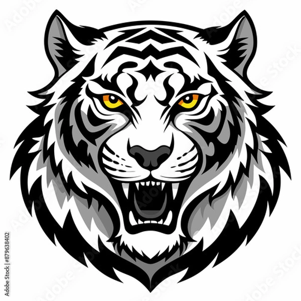 Obraz tiger vector and illustration