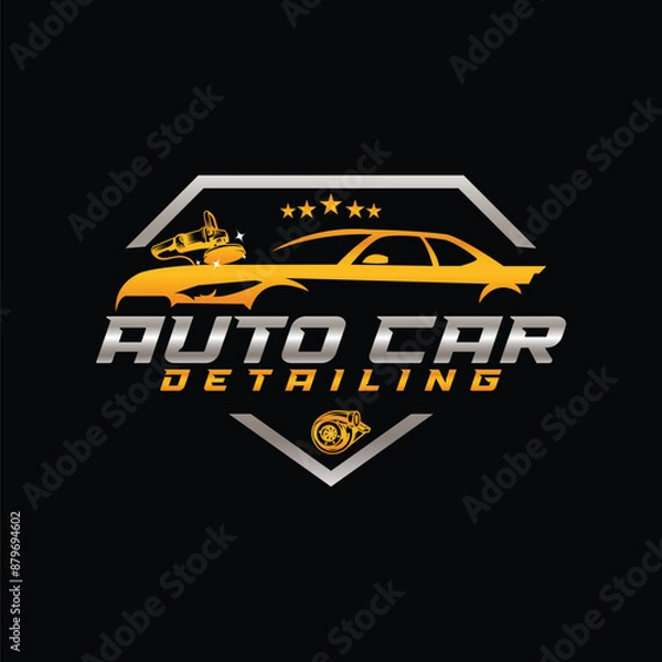 Fototapeta auto car detailing