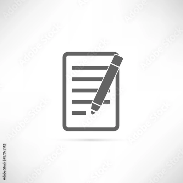 Fototapeta Planning Icon