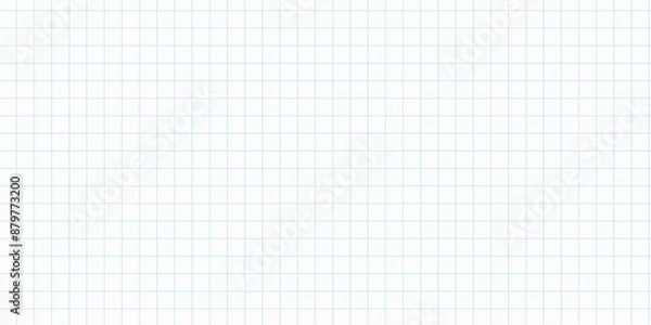 Fototapeta graph paper. seamless pattern. architectural background. grim millimeter gray. vector illustration