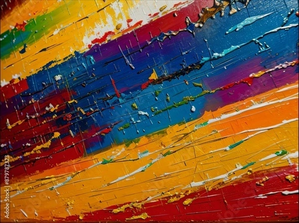 Obraz grunge background with stripes