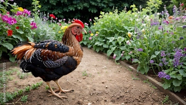 Obraz free range chicken