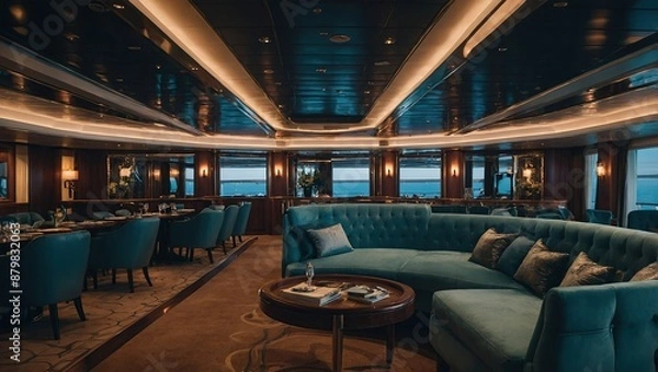 Obraz Design cruise ship interior