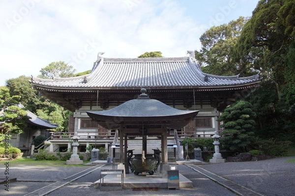 Fototapeta 四国霊場二十六番札所　金剛頂寺　本堂